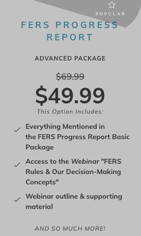 FERS Progress Report Advanced Package